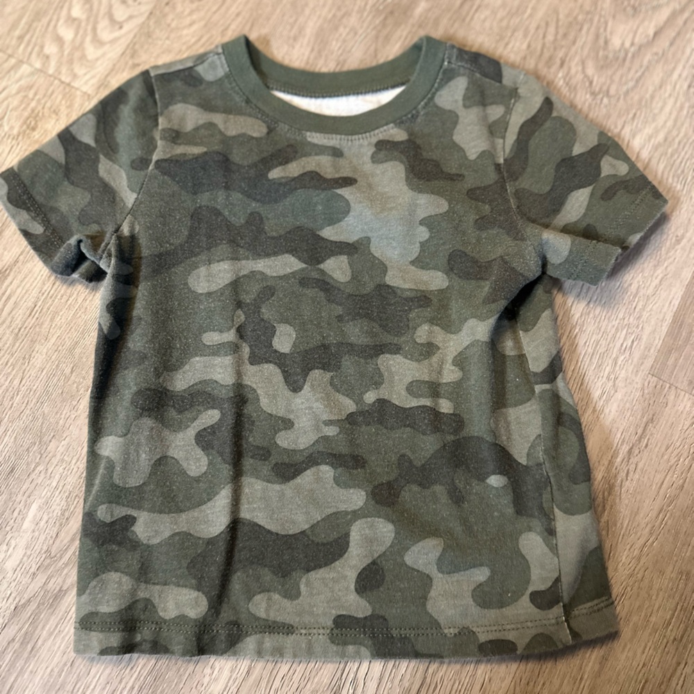 Garanimals Green Camouflage Short Sleeve Tee